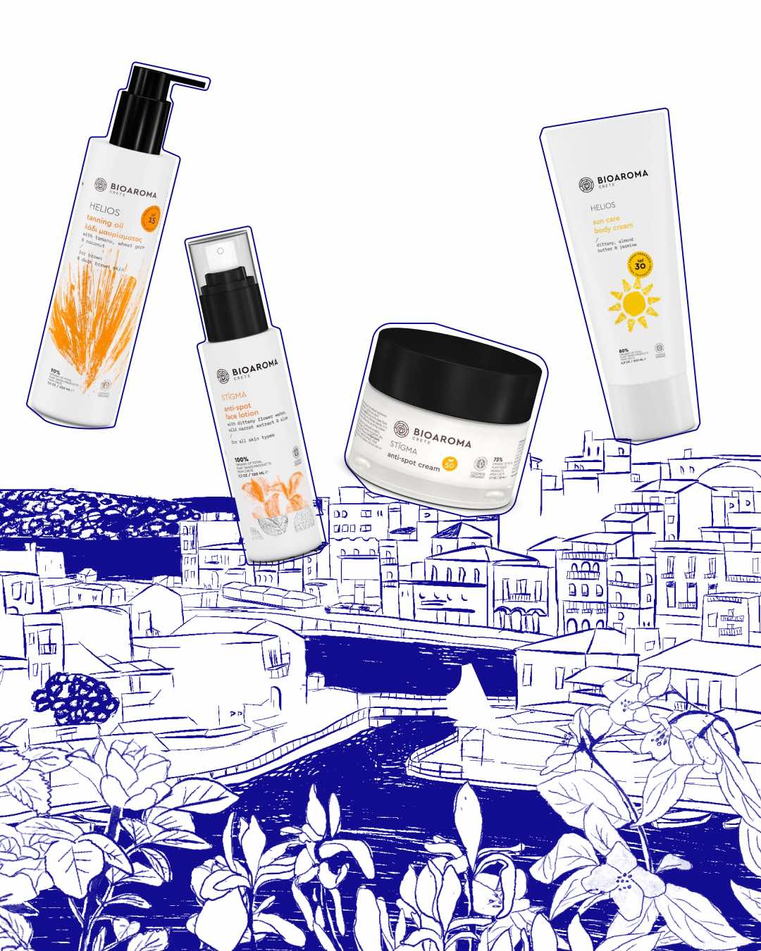 Mirabello Bright Face & Bronze Body Set