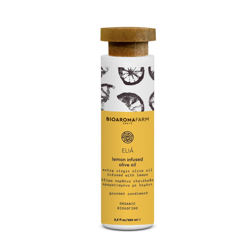 Huile d'olive biologique infusée au citron ELIA