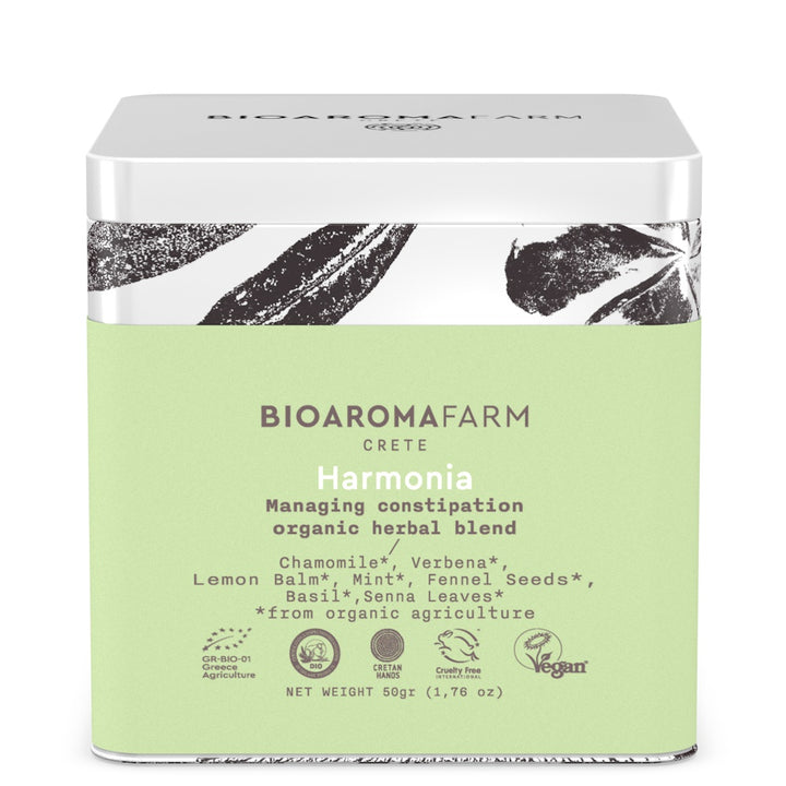 HARMONIA Managing Constipation Organic Whole Leaf Loose Herbal Blend