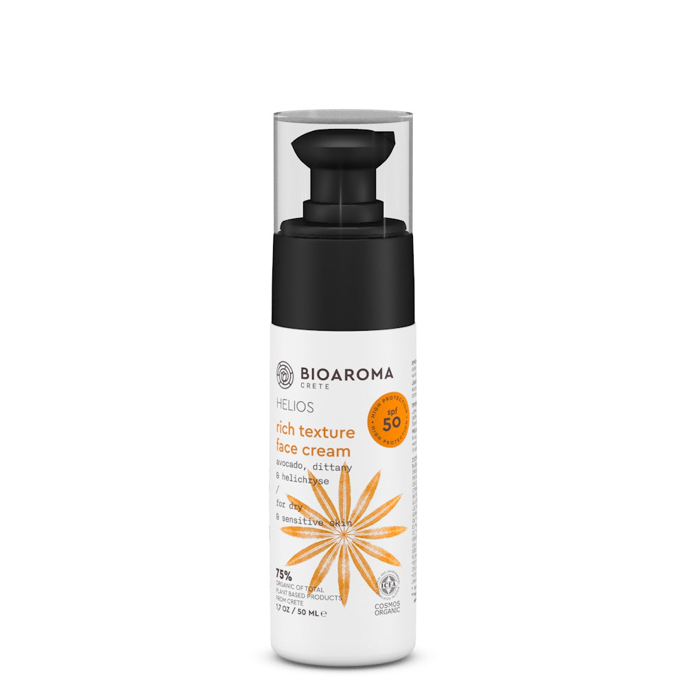 sonnensegel bio HELIOS Bio-Gesichts-Sonnenschutz für trockene & empfindliche Haut – Bioaroma Crete