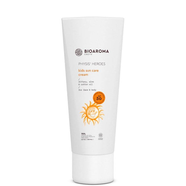 PHYSIS' HEROES Organic Kids Sun Care Cream 50 SPF