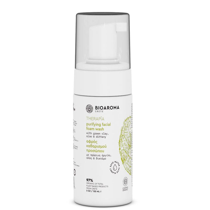 THERAPIA Organic Purifying Foam Wash For Oily & Acne Prone Skin