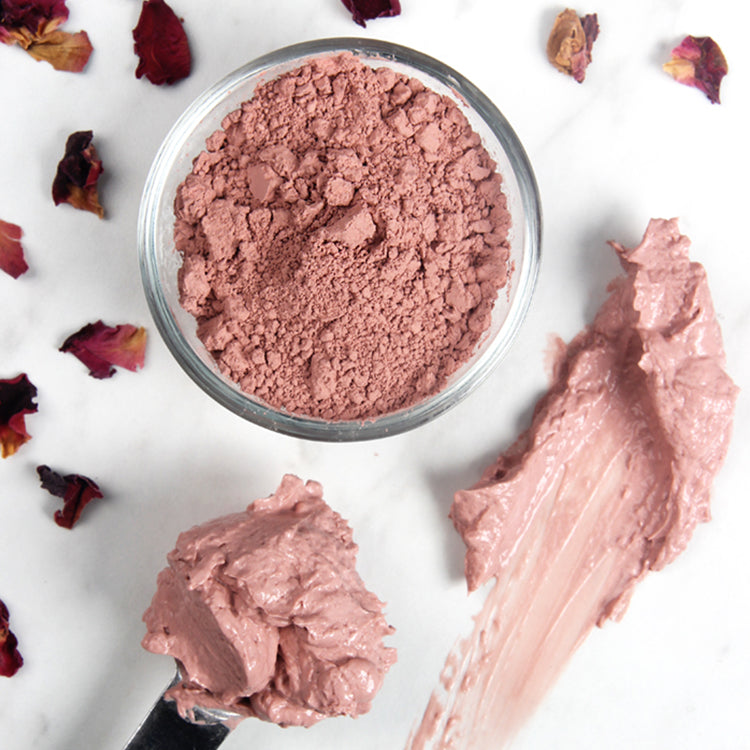 Pink clay