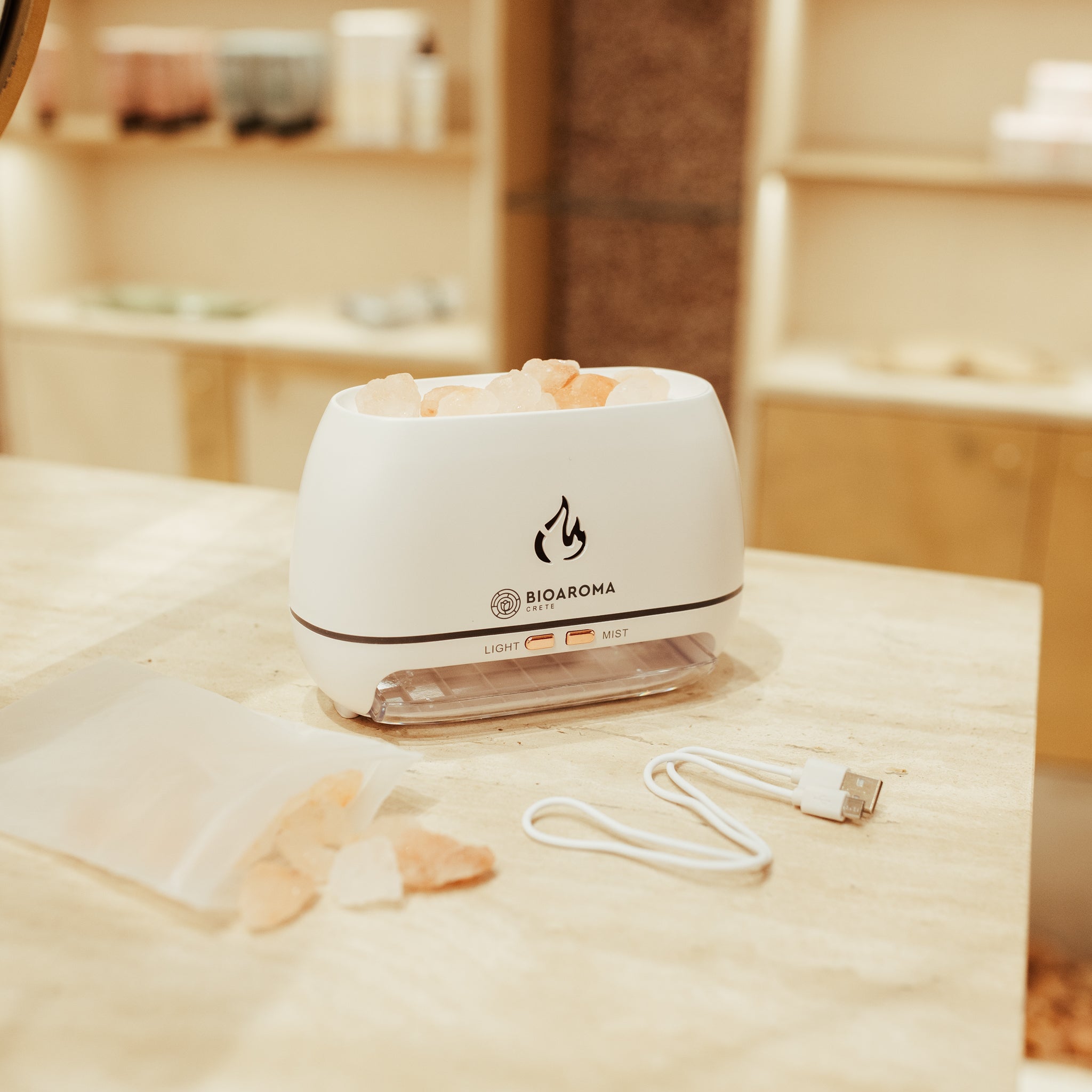 Electric Scent & Salt Diffuser – Bioaroma Crete