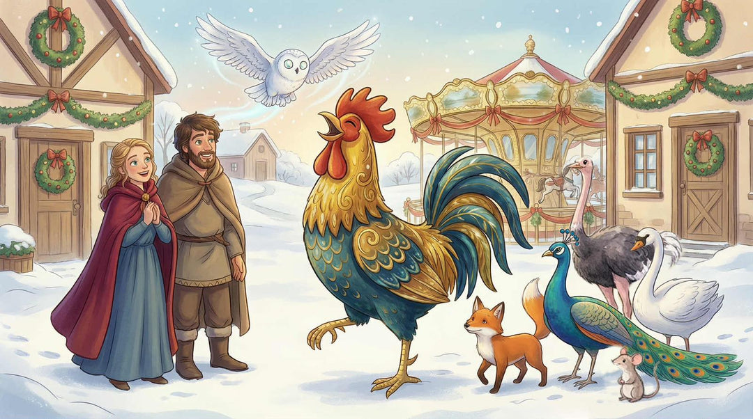 Ο Μένιος, ο Κόκορας των Χριστουγέννων
Χριστουγεννιάτικο Παραμύθι E-Book Αγάπης & Προσφοράς