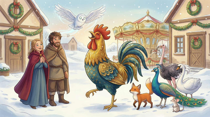 Ο Μένιος, ο Κόκορας των Χριστουγέννων
Χριστουγεννιάτικο Παραμύθι E-Book Αγάπης & Προσφοράς