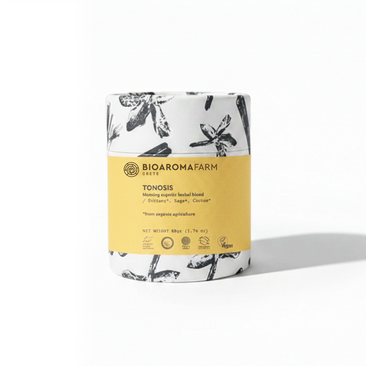 TONOSIS Organic Whole Leaf Loose Morning Herbal Blend
