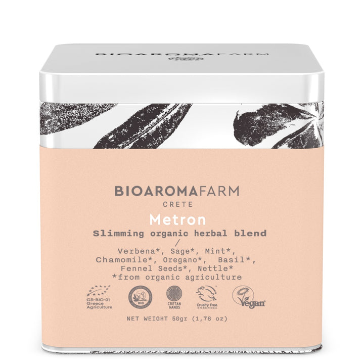 METRON Organic Whole Leaf Loose Slimming Herbal Blend